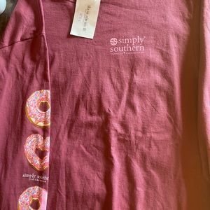 simply southern long sleeve tee